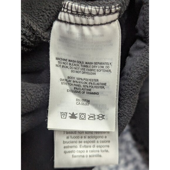 Columbia Ballistic Fleece Omnishield Jacket Mens LG Full Zip Outdoor Hiking Blk - Picture 12 of 13